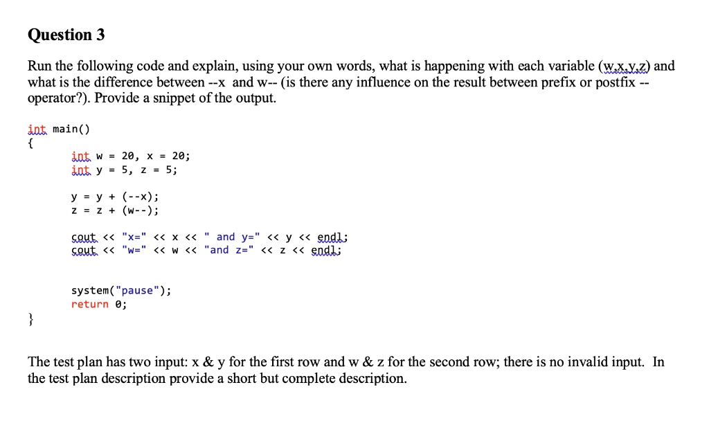 Java code when x 2025 does y z happens