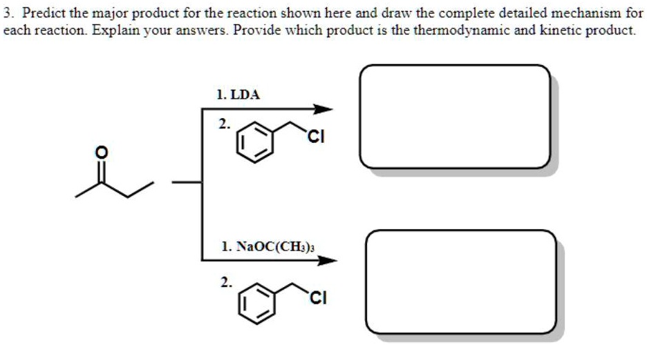 Predict The Product For The Reaction Shown. SOLVED: Predict the major product for the reaction shown here and draw