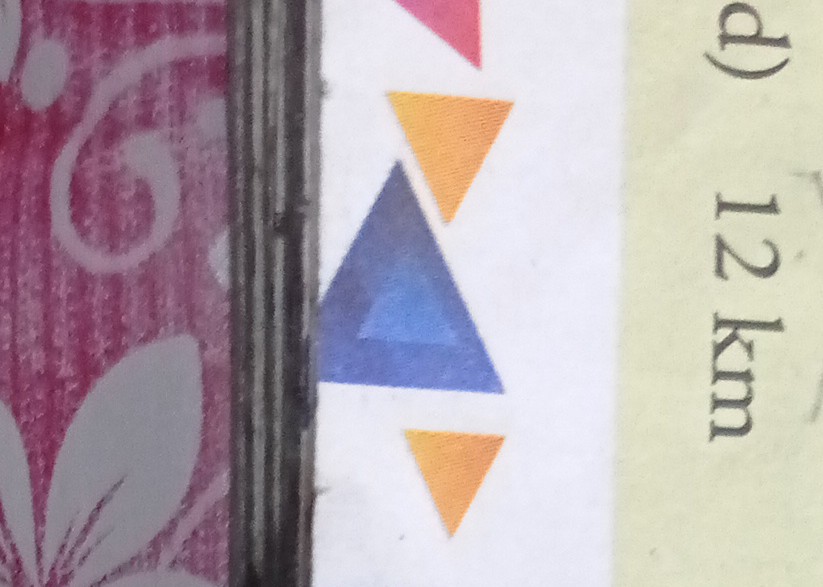 d) 12  km