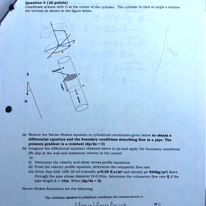 SOLVED: Question 4(20 points) Coordinate system with O at the center of ...