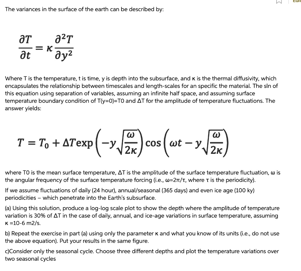 solved-the-variances-in-the-surface-of-the-earth-can-be-described-by