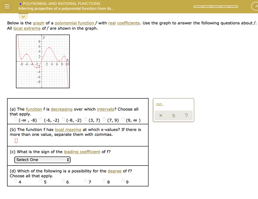 solved-polynomial-and-rational-functions-inferring-properties-of