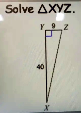 Solve XYZ.