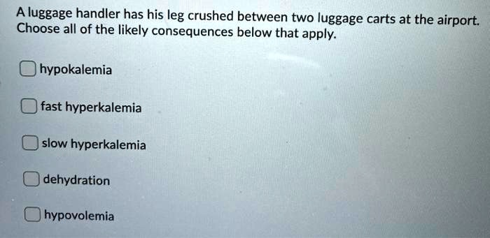 solved-a-luggage-handler-has-his-leg-crushed-between-two-luggage-carts