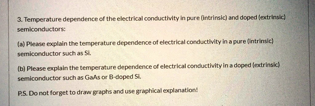 3 temperature dependence of the electrical conductivity in pure ...