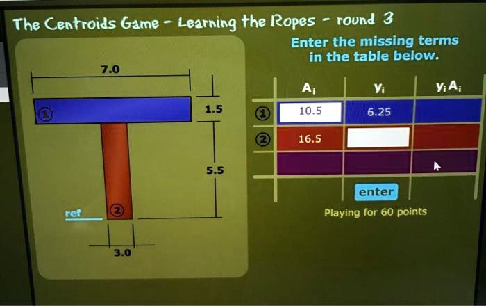 Centroid Game SOLVED: The Centroids Game Learning the Ropes round 3 Enter the missing ...