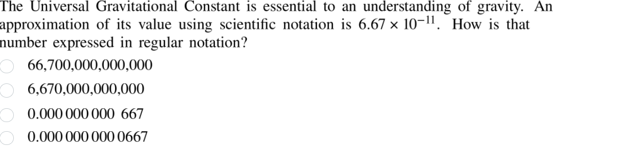 SOLVED The Universal Gravitational Constant is essential to an 