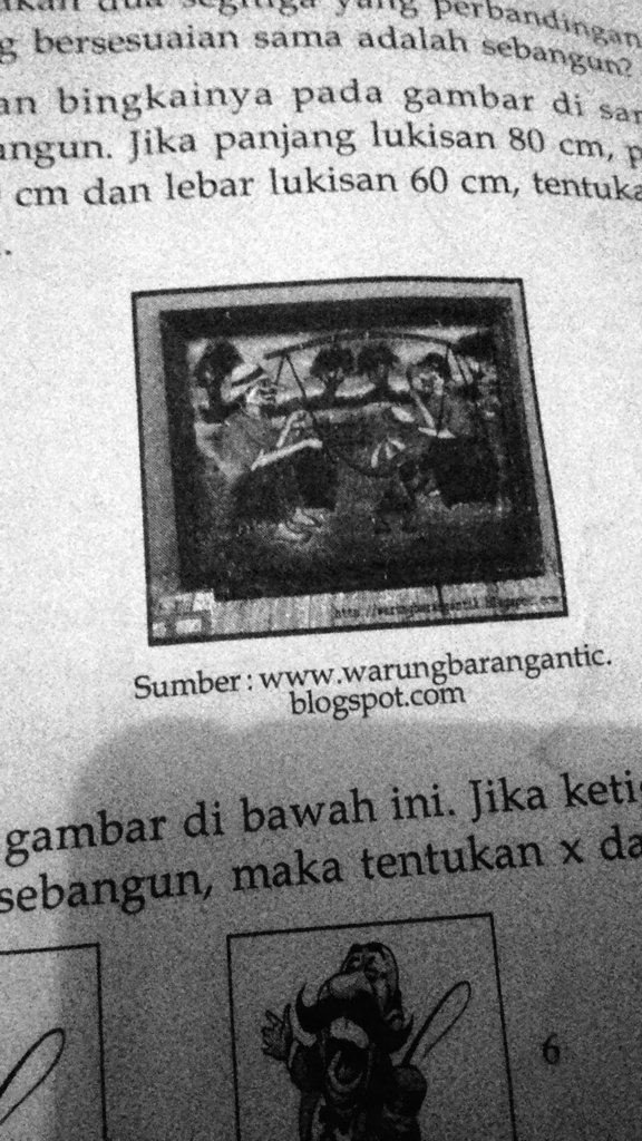 Solved Lukisan Dan Bingkainya Pada Gambar Di Bawah Adalah Bingkai Jika Panjang Lukisan 80cm 9397