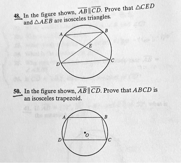 SOLVED: 48.In the figure shown,AB|CD.Prove that CED andAAEBare ...