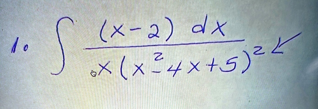 int x 2dxxx2 4x52 use partial fractions 86397