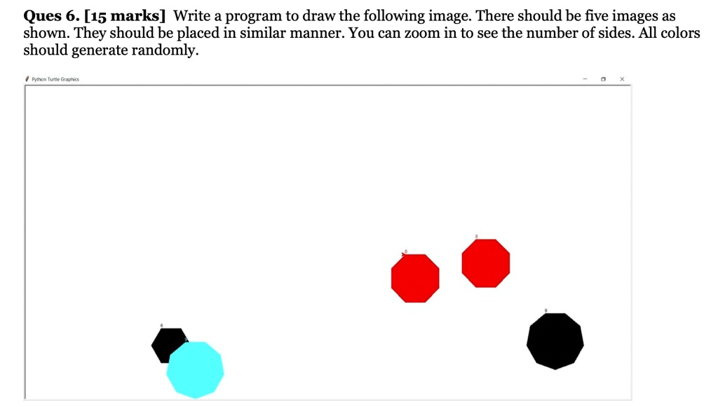 Using the Turtle module to draw polygons in specific positions and the ...