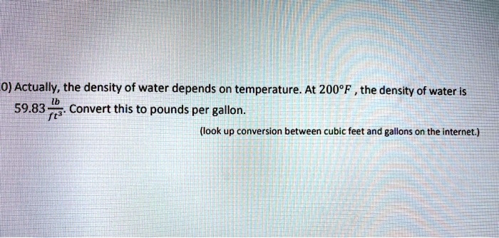 solved-0-actually-the-density-of-water-depends-on-temperature-at