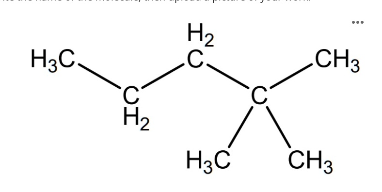 SOLVED: Draw the molecule below on your paper, circle the parent chain ...