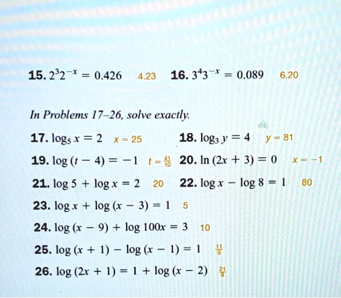 a) 2.7 (c) 2.2 198. If x' e' + 4 log x=0 then e'2x² + 4 +8x