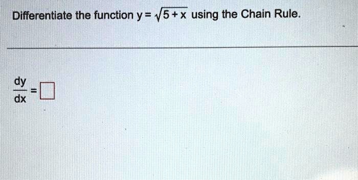 Video Solution 17 Please Circle The Answer Differentiate The Function