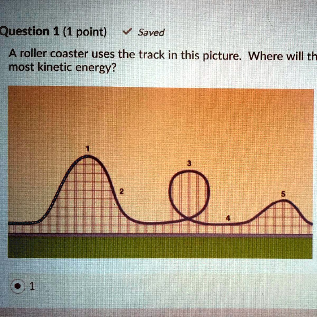 SOLVED A roller coaster uses the track in this picture. Where