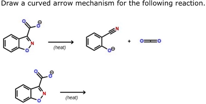 SOLVED:Draw a curved arrow mechanism for the following reaction O=0 ...