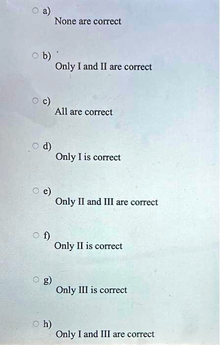 none are correct only and are correct all are correct only iis correct ...