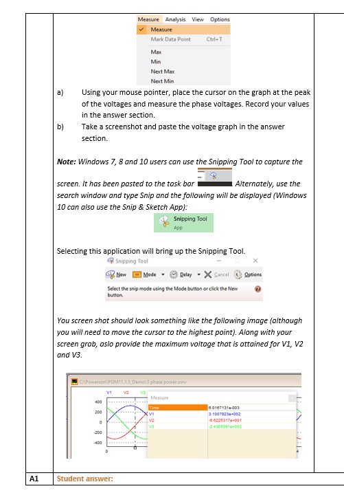 VIDEO solution: Measure Analysis View Options Measure Mark Data Point ...