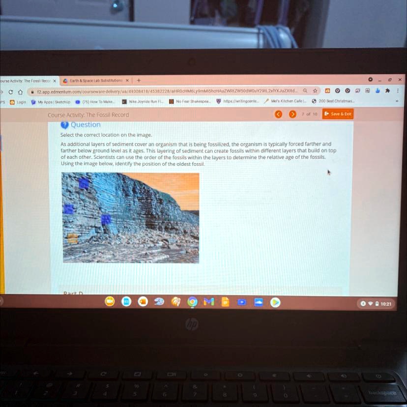 SOLVED Fossils can be found all over the world, often in layered rock