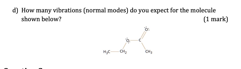 fundamental modes of vibrations in c2h6 are