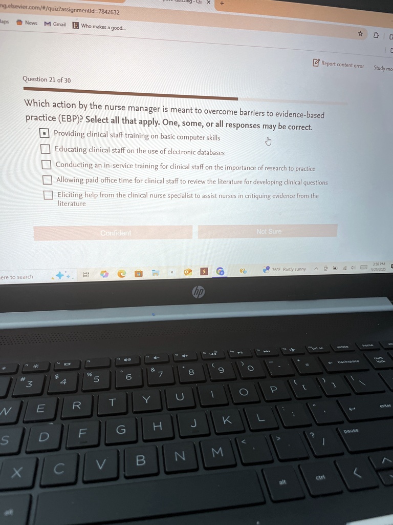 angelseviercomquizassignmentid7842632 maps news m gmail who makes a good report content error study mo question 21 of 30 which action by the nurse manager is meant to overcome barriers to ev 80755