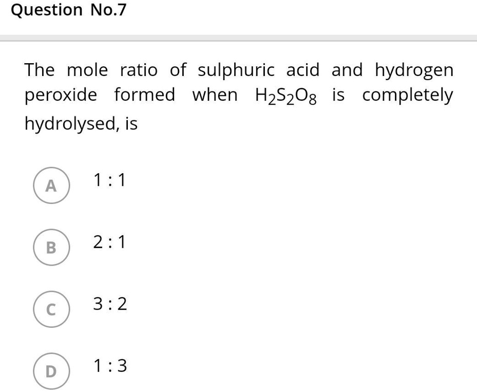 SOLVED 'plz answer me fast plz help me Question No.7 The mole ratio of