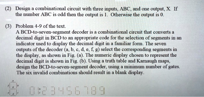 Video Solution: Design A Combinational Circuit With Three Inputs, Abc 