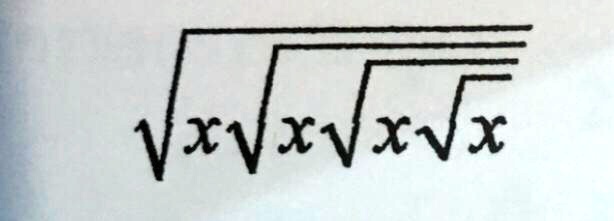 √(x√(x√(x√(x))))