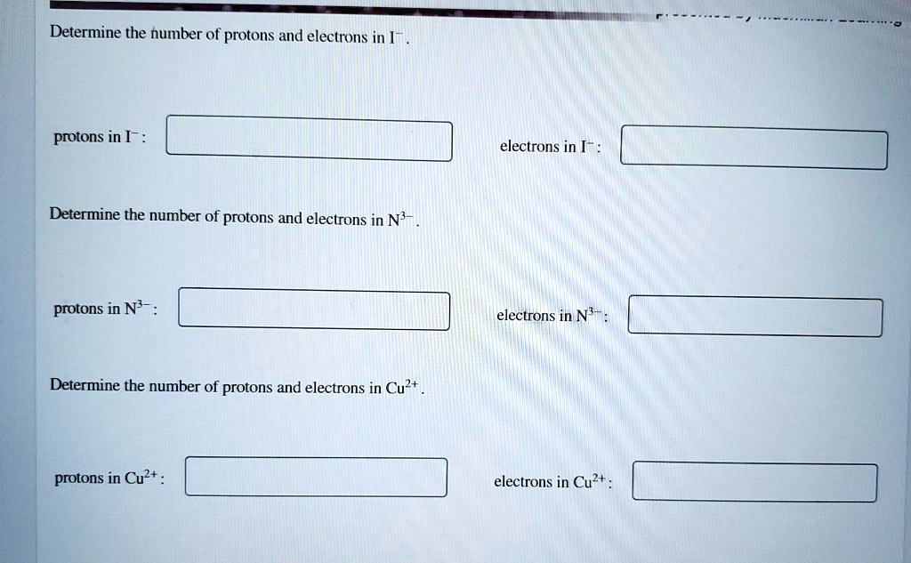 determine the number of protons and electrons in ca2