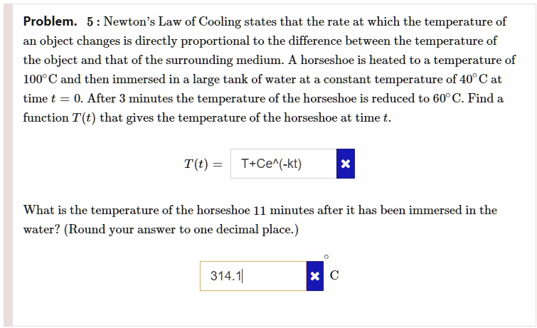 9) Derive an expression to calculate the time of cooling of a body throug..