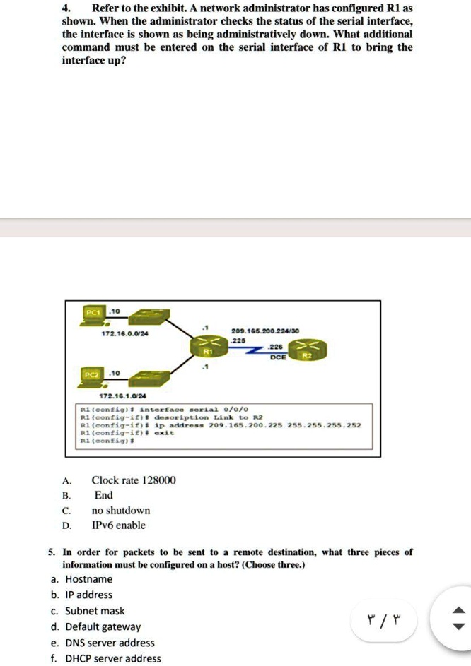VIDEO solution: Refer to the exhibit: The network administrator has ...