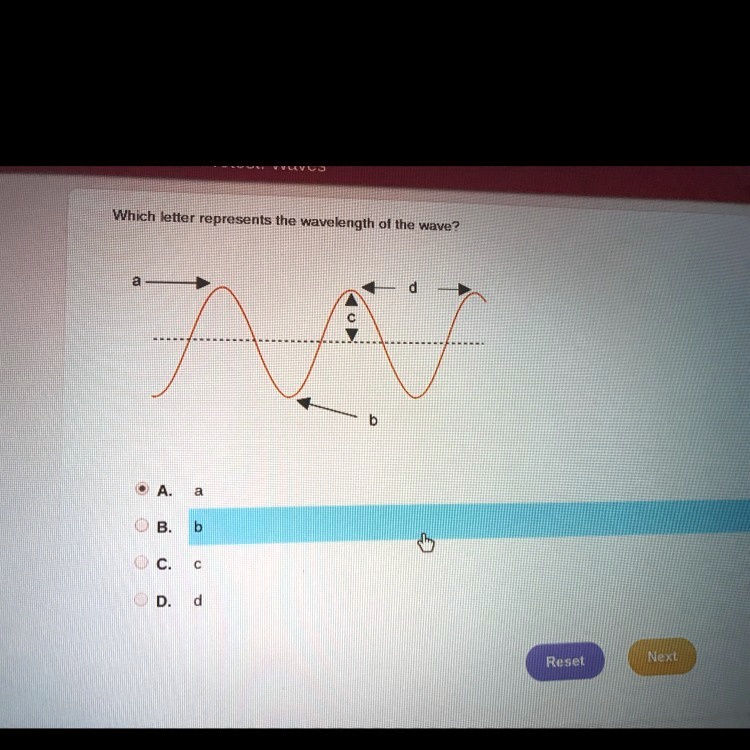 solved-which-letter-represents-the-wavelength-of-which-iletter