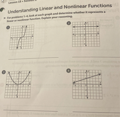 SOLVED: Lesson 15 · Session Understanding Linear and Nonlinear ...