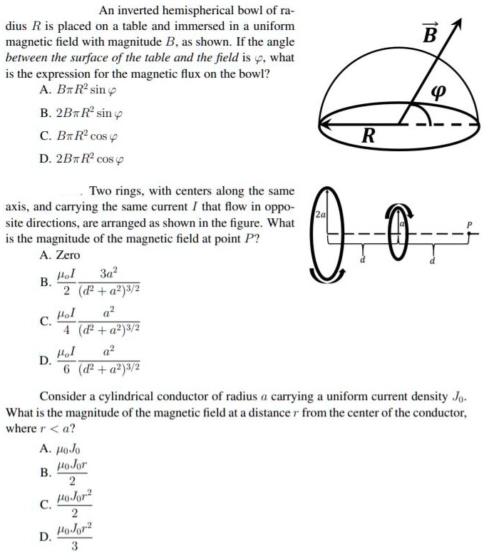 SOLVED: An inverted hemispherical bowl of radius R is placed on a table ...