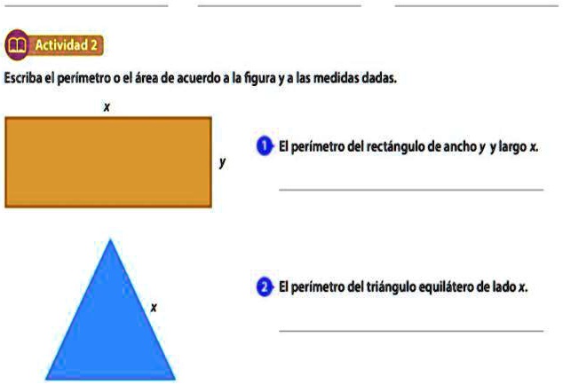 SOLVED: por favor ayuden me con las medidas gracias Actividad 2 ...