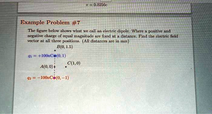 SOLVED: Texts: 0.0250c Example Problem #7: The figure below shows what ...