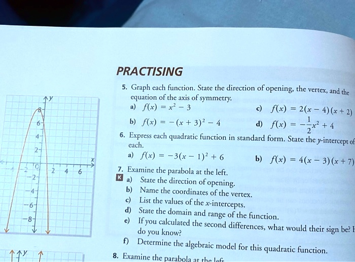 Axis Of Symmetry Formula Intercept Form