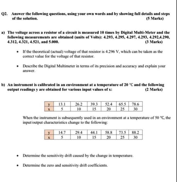 SOLVED Q2. Answer the following questions using your own words and by