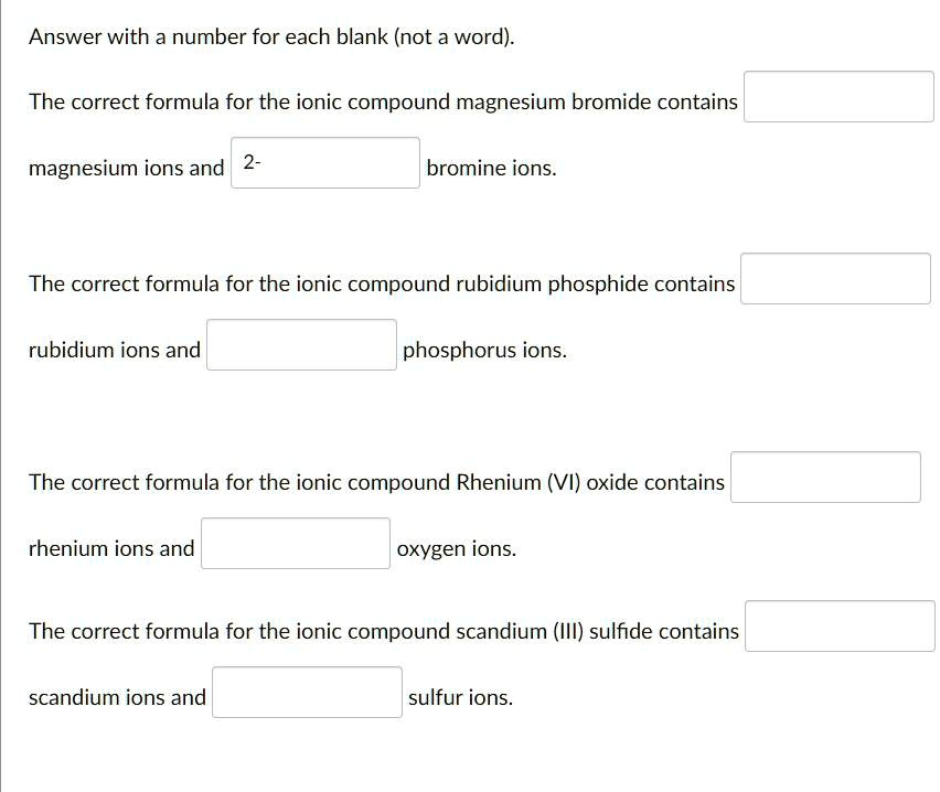 SOLVED Please help. Answer with a number for each blank (not a word