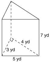7 yd
4 yd
3 yd
5 yd
