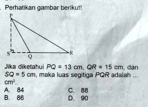 SOLVED: Perhatikan gambar berikut! Perhatikan gambar berikutl Jika ...