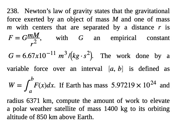 Newton’s law of gravity states that the gravitational force...