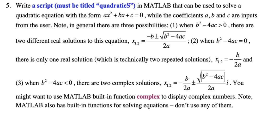 Solved Can I get some help on how to make a Matlab script