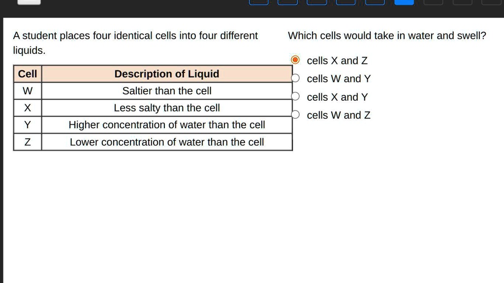 SOLVED 'A student places four identical cells into four different