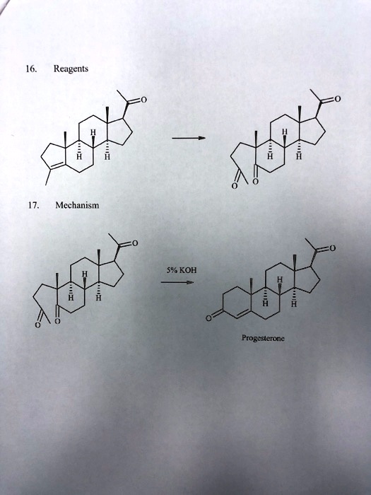 reagents mechanism 5 koh progeslerone 85895