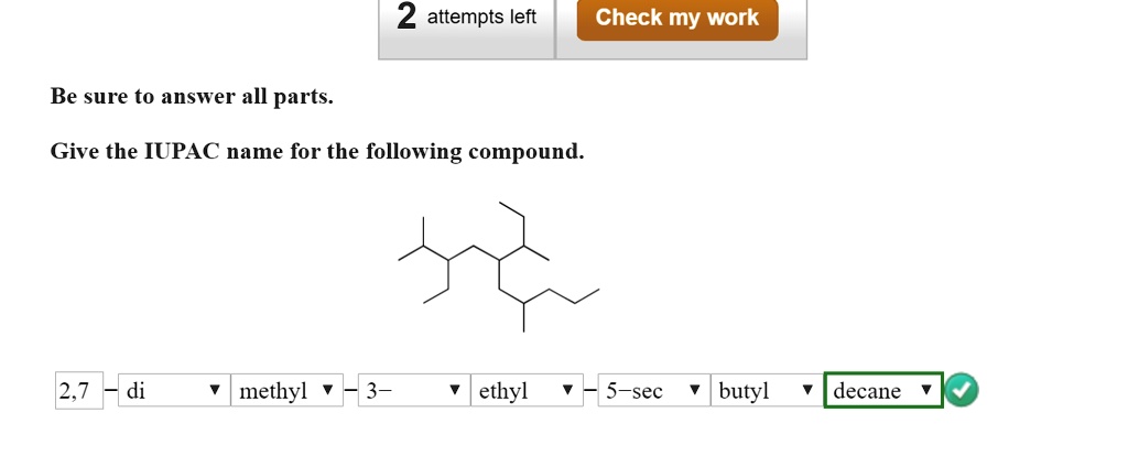 2 attempts left check my work be sure to answer all parts give the ...
