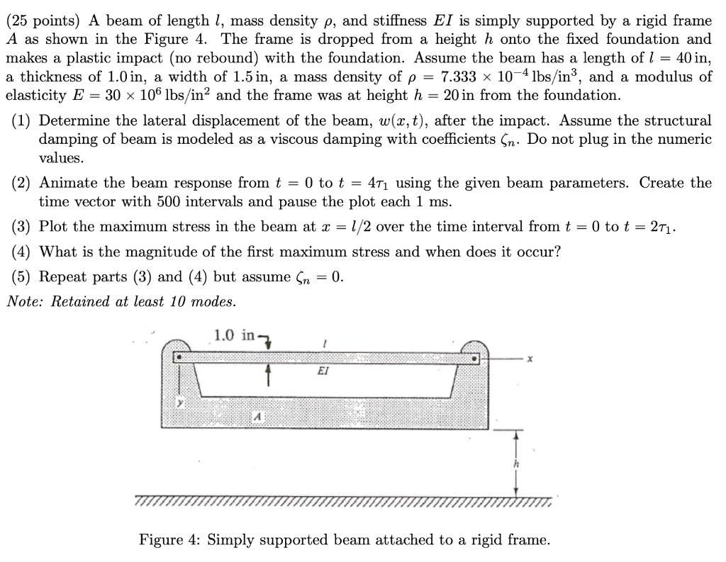 solved-25-points-a-beam-of-length-l-mass-density-p-and-stiffness