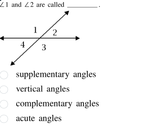 if 2 angles are supplementary then one angle is acute
