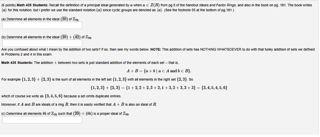 abstract algebra - Showing operations are well defined. - Mathematics Stack  Exchange